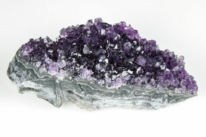Dark Purple, Amethyst Crystal Cluster - Uruguay #199773